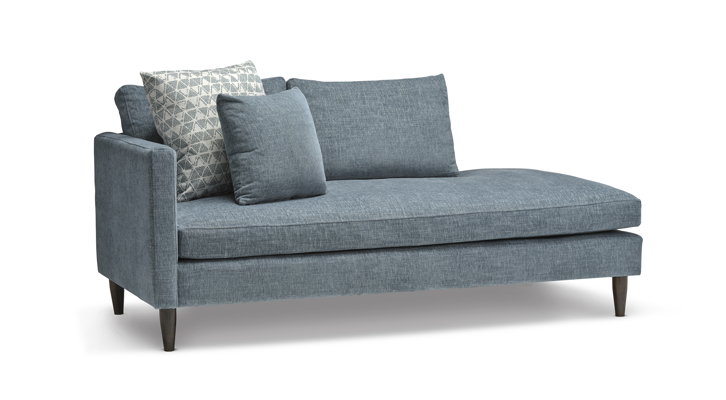 two seated Envy sofa with architect line 