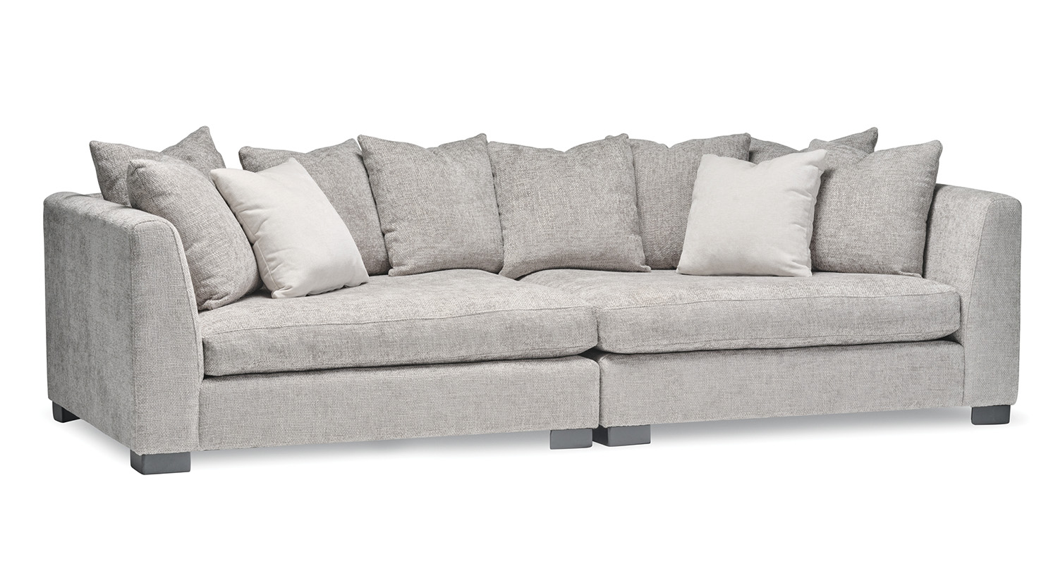 two seated Envy sofa with architect line 